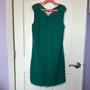 Studio M Teal Sleeveless Mini Dress